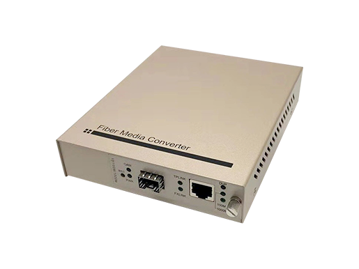 Standalone Managed Media Converter 10/100/1000Base-TX to 100/1000Base-FX