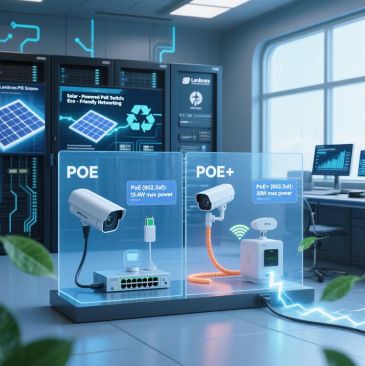 What is the Difference Between PoE and PoE+? A Guide for Efficient Networking Solutions