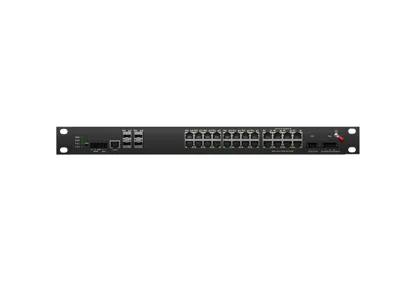 Rackmount Industrial L3 Lite Managed Switch  24x10/100/1000M RJ45, Uplink 4x10G SFP+