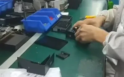 Industrial Fast Ethernet PoE Switch Factory Production Line - Lanaotek.com