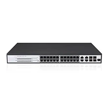 Managed Ethernet Switch with 24×GE PoE ports, 4 GE TX/SFP Combo Ports