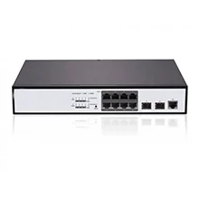 Managed Ethernet Switch with 8×GE PoE ports, 2×100/1000M SFP ports