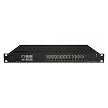 Industrial Rackmount PoE Managed Switch 10G Base-X, 24x10/100/1000 Base-T