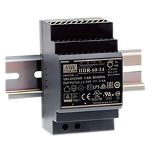 60W Ultra Slim Step Shape DIN Rail