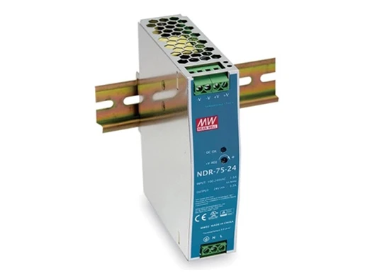 75W Single Output Industrial DIN RAIL