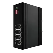 Industrial Din-rail Unmamaged Booster PoE Switch 8x10/100Base-T