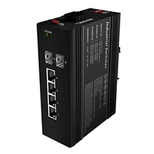 Industrial Ethernet Switch 2x100Base-FX, 4x10/100Base-TX (PoE Optional)