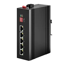 Industrial Ethernet Switch 5x10/100/1000M RJ45 (PoE)