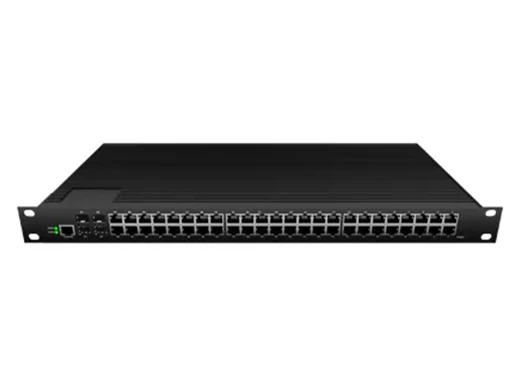 Industrial Rackmount L3 Lite Managed PoE Switch  48x10/100/1000M RJ45 PoE+, Uplink 4x10G SFP+