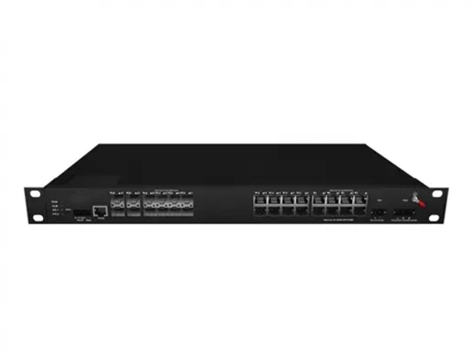 Industrial Rackmount Managed Ethernet Switch 12x1000 Base-X, 16x10/100/1000 Base-T (PoE Optional)