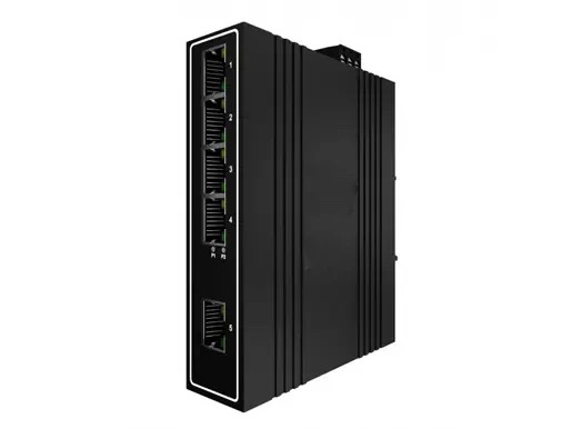 Industrial Unmanaged Switch 5x10/100Base-T (PoE Optional)