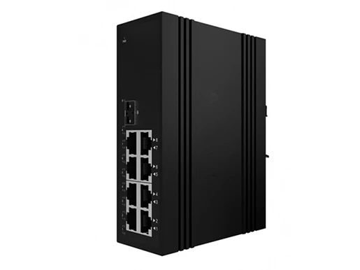 Industrial Unmanaged Switch 8x10/100/1000 Base-T (PoE Optional)