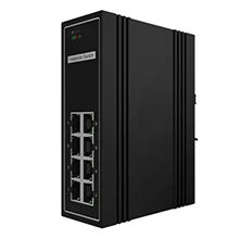 Industrial Unmanaged Switch 8x10/100Base-T (PoE Optional)