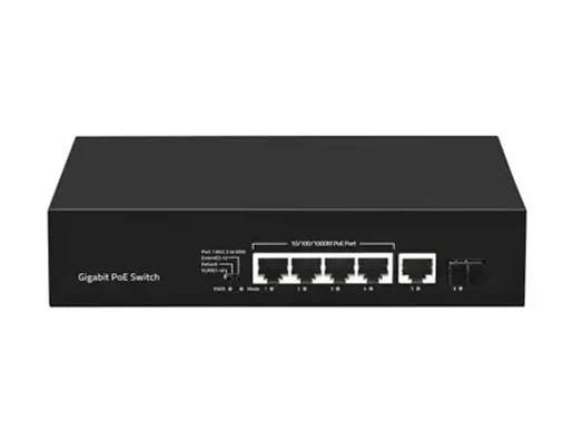 AI PoE BT Switch 6 Port Gigabit