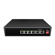 Unmanaged AI PoE Switch 6x10/100/1000Base-T (4xPoE, Port1 BT60w)