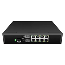 L3 Lite Managed PoE Switch 8x10/100/1000Base-T PoE+, 2xGigabit SFP
