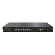 L3 Lite Managed Ethernet Switch  16x10/100/1000Base-T, 4xGigabit Combo (RJ45/SFP)