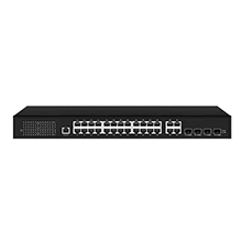 Full Gigabit 4Combo+28GE PoE Switch L2+Managed