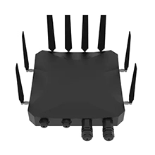 5G Industrial Router 1x1000M ETH WAN/LAN, 1x1000M ETH LAN 2 Micro-SIM slot & 2.4GHz/5.8GHz WIFI Supp