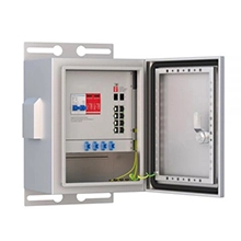 IP55 Outdoor Box, with 2x1000 Base-X, 8x10/100/1000 Base-T PoE Switch