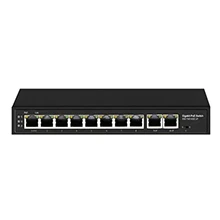 Unmanaged 10 Ports Full Gigabit PoE Switch