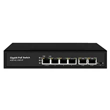 Unmanaged 6 Ports Full Gigabit PoE Switch