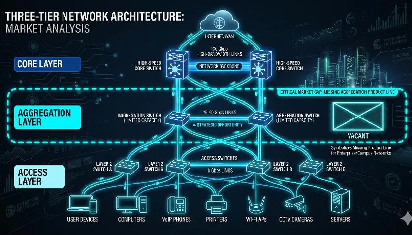 H3C's First General-Purpose Mid-to-High-End Layer 3 Switch: A Breakthrough Story – Background