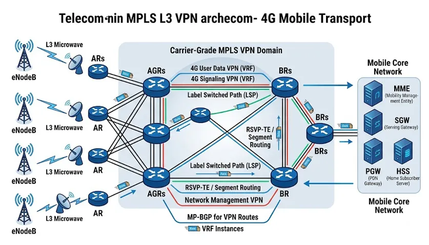 Telenor Myanmar New Network Planning - Mobile Bearer Network Planning (Service Layer)