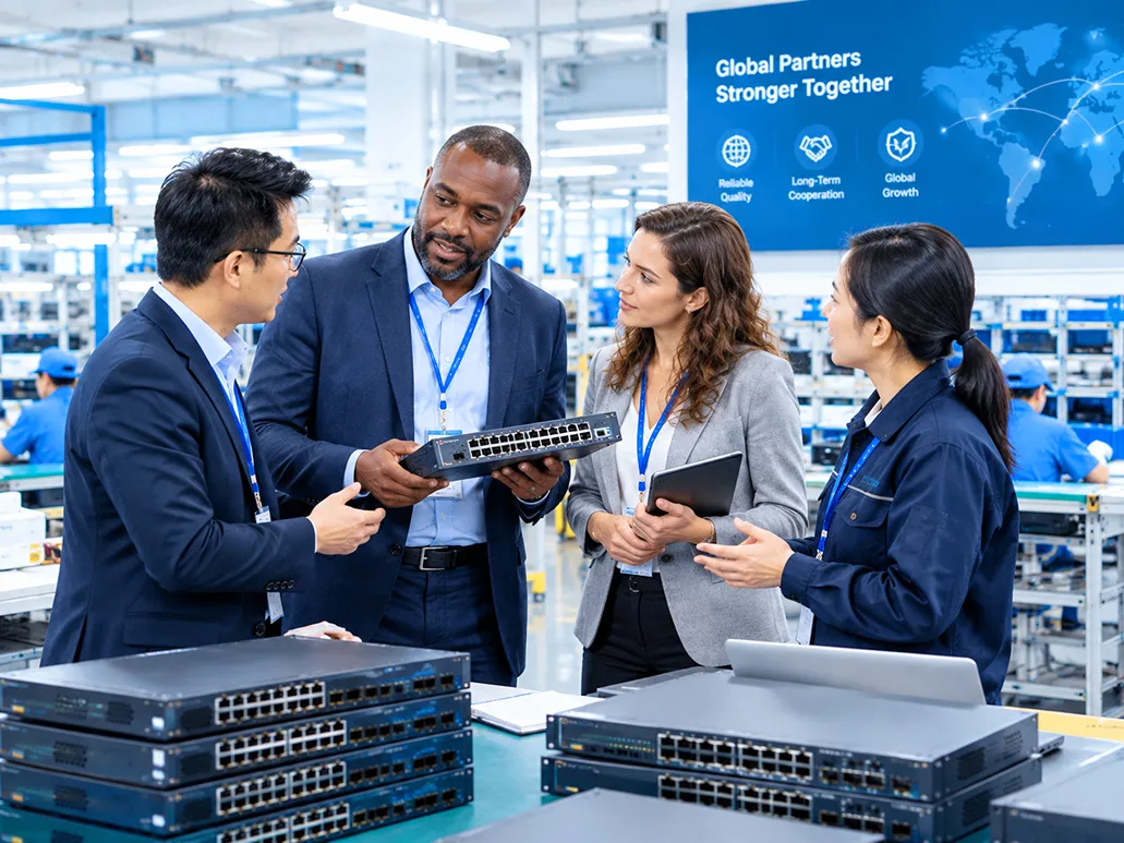 Where can I find reliable industrial Ethernet switch suppliers? Lanotake OEM/ODM network switch manufacturer provides one-stop solutions